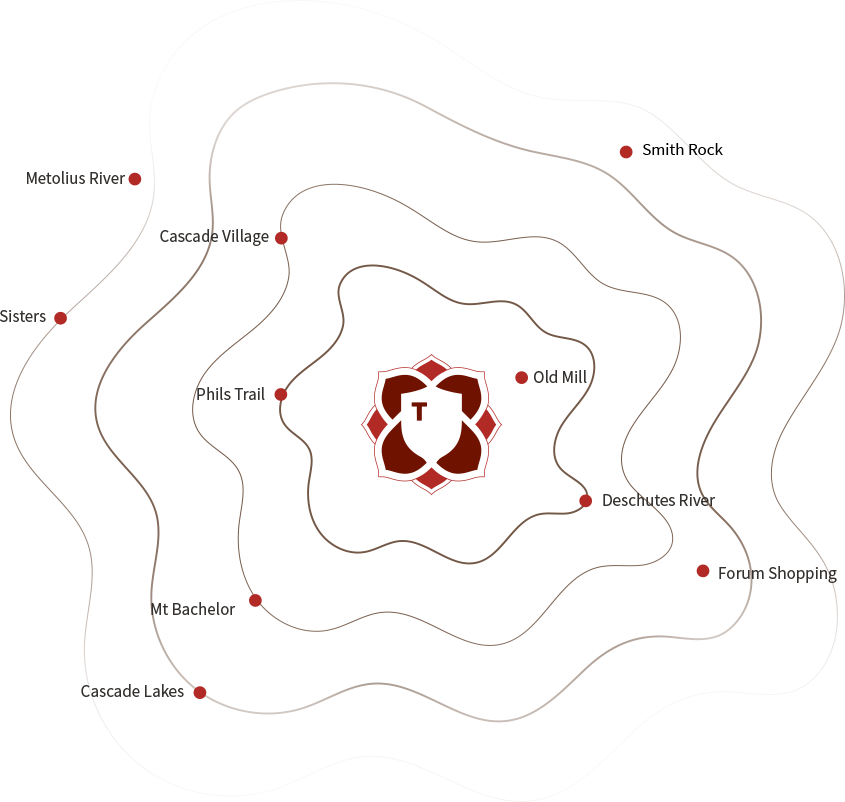 Bend Area Map