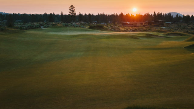 Tetherow Golf Course at Sunset