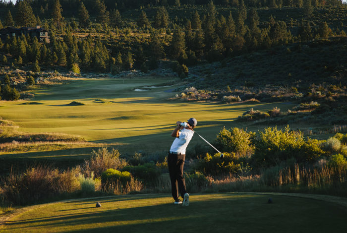 Golfing in Bend, Oregon at Tetherow Resort