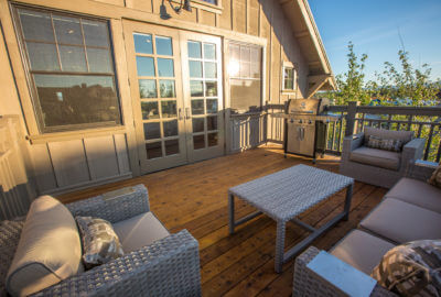 Vacation Rental Home Deck