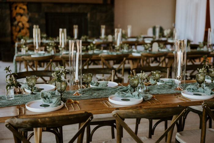 Farm celebration table
